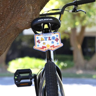 Raskullz Kids' License Plate Bike Decorations - Super Squad Stars