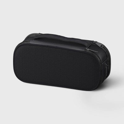 Large Multi Compartment Pouch Black - up&up