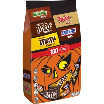Mars - M&M's, Snickers, Twix, Milky Way Variety Bag - 61.57oz/160ct BBD: 04/2026
