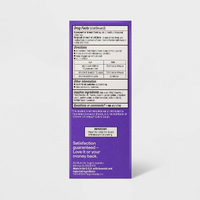 Children's Multi-Symptom Daytime Cough/Cold Relief - Grape - 4 fl oz - up&up