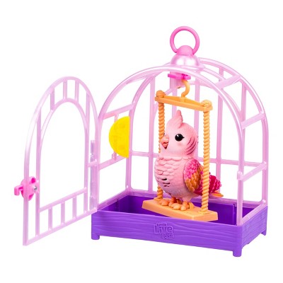 Little Live Pets Rosie Real Bird and Cage: Interactive Singing & Recording Toy