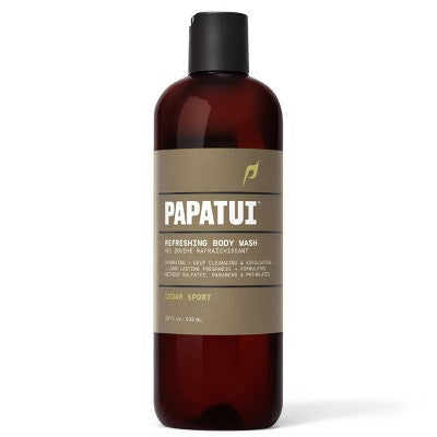 Papatui Refreshing Men's Body Wash Cedar Sport - 18 fl oz