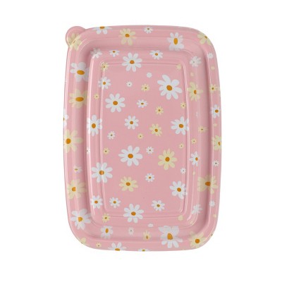 Cook With Color Floral 6pk 5c Semi Durable Food Storage Containers