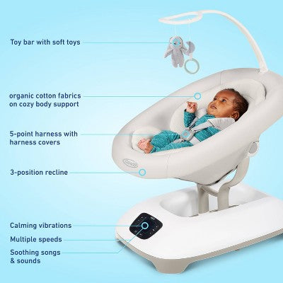 Graco Smart Sense Soothing Baby Swing - Rori (LOCAL PICKUP ONLY)