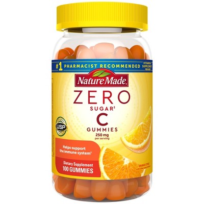 Nature Made Zero Sugar Vitamin C Sugar Free Gummies - 100ct EXP: 10/2027