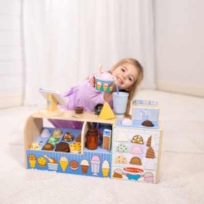 Melissa & Doug Wooden Cool Scoops Ice Creamery Play Food Toy (LOCAL PICKUP ONLY)