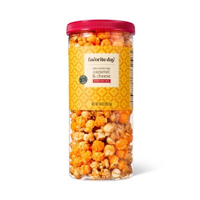 Christmas Caramel Corn and Cheddar Cheese Popcorn Mix - 10oz - Favorite Day