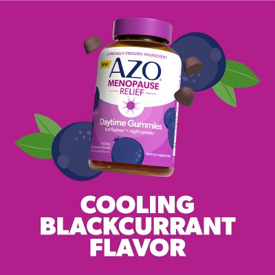 AZO Menopause Relief - Daytime Menopause Vegan Gummies - 30ct