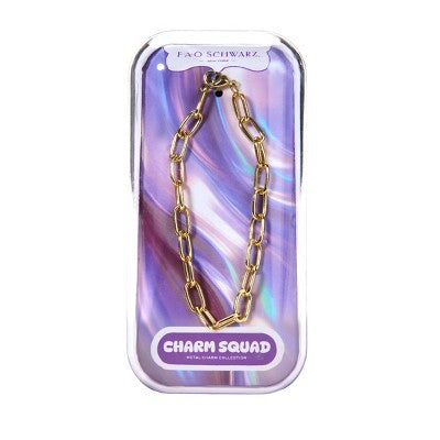 FAO Schwarz Charm Squad Gold Bracelet
