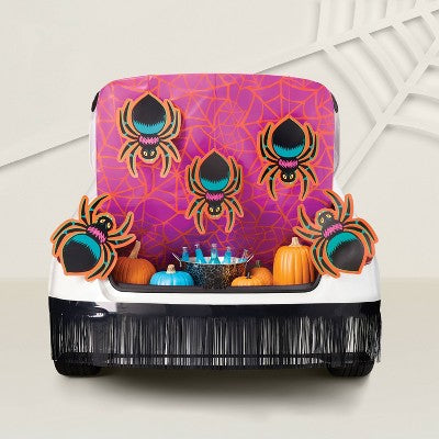 Trunk or Treat Spider Halloween Decorating Kit 8pc - Hyde and EEK! Boutique