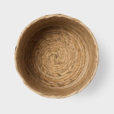 Round Banana Twist Basket with Lid - Brightroom