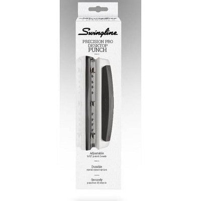 Swingline Precision Pro Punch: Metal 3-Hole Puncher