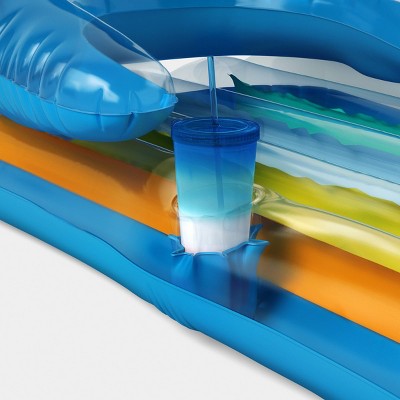 Relaxing Lounge SMS Water Floats and Inflatables - Sun Squad Blue
