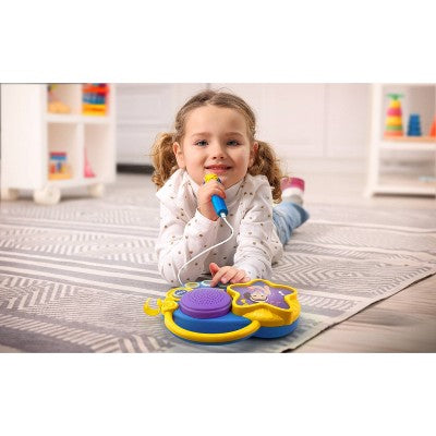 Ms. Rachel Sing Along Boombox: Music & Light Up Toy Player, Plastic, Educational Music Focus, 1 lb