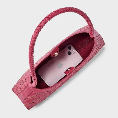 Woven Shoulder Bag - A New Day Red