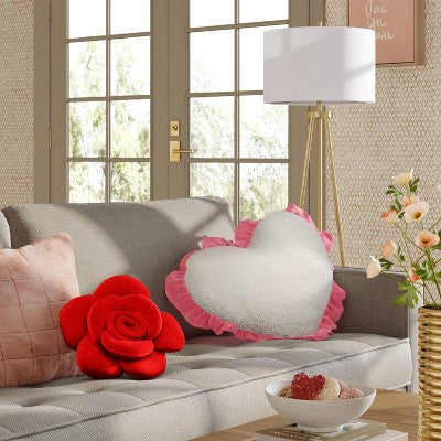 Rose Pillow Red - Threshold