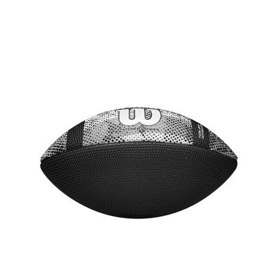 Wilson NCAA Statement Jr Football - Black/Gray
