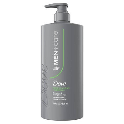 Dove Men+Care 2-in-1 Shampoo & Conditioner - Fresh & Clean - 28oz