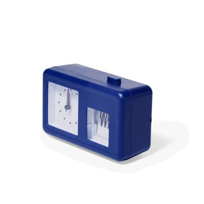 Retro Clock Blue - Bullseye's Playground