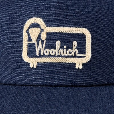 Adult Embroidered Baseball Hat - Woolrich x Target Navy