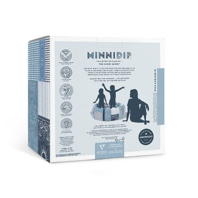 MINNIDIP Minni Tufted Pool - Denim Patchwork