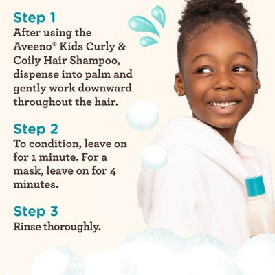 Aveeno Kids' Coily Hair Conditioner - 12 fl oz