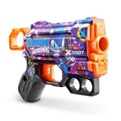 XSHOT Skins Super Speed Menace Sonic Toy Dart Blaster by ZURU