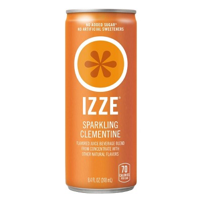 IZZE Clementine Sparkling Juice - 6pk/8.4 fl oz Cans