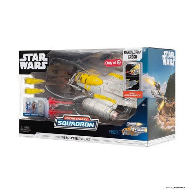 Star Wars: The Mandalorian - Deluxe Vehicle (8" Vehicle & 2 Figure) - Razor Crest (TGT Exclusive)