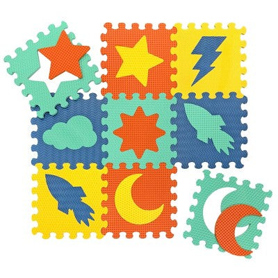 FunPlay 9pc Play Mat Orange