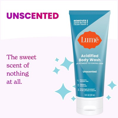 Lume Body Wash Tube - Unscented - 7oz