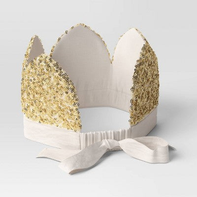 Kids' Crown Costume Headwear - Hyde and EEK! Boutique Gold/Ivory