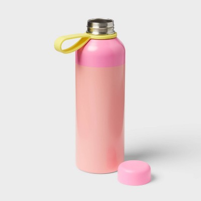 21oz Colorblock Water Bottle Coral - Sun Squad