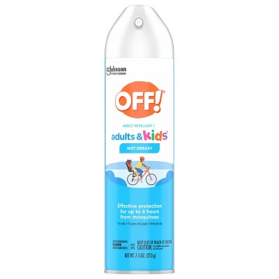 OFF! Adults and Kids' Insect Repellent Aerosol Picaridin Bug Spray - 7.5oz