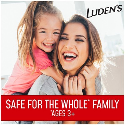 Luden's Soothing Throat Lozenge Drops for Sore & Irritated Throats - Wild Cherry - 30ct