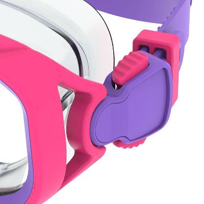 Speedo Kids' Dive Surf Gazer Swim Mask - Punchy Pink/Clear