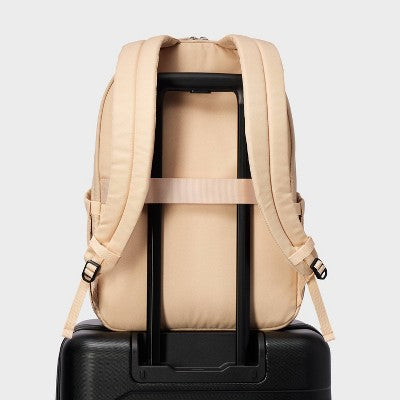 Everyday to Travel Backpack - All In Motion Cream: Water-Resistant, Fits 17" Laptop, Softside Design