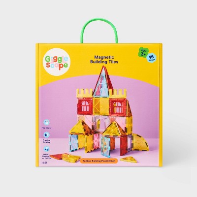 Magnetic Building Tiles Set 46pc - Gigglescape