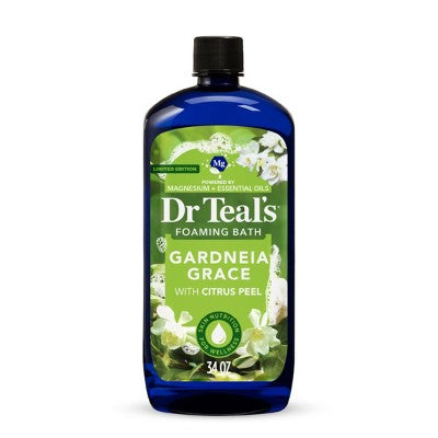 Dr Teal's Gardenia Grace Foaming Bubble Bath - 34 fl oz