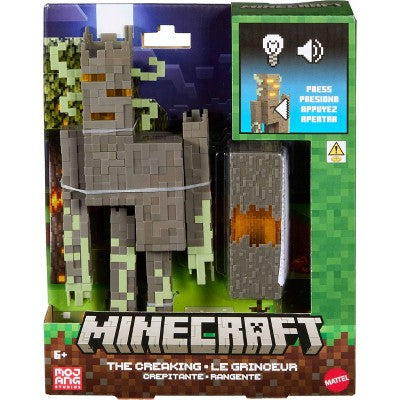 Minecraft The Creaking Action Figure Interactive Lights, Sounds 8"