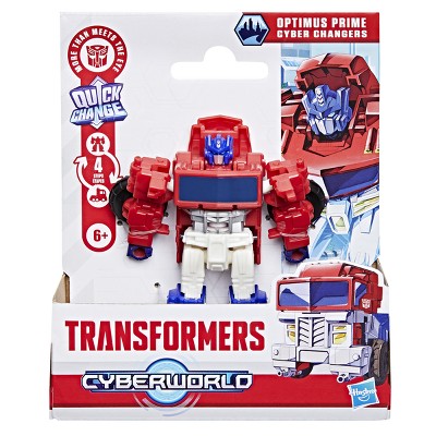 Transformers CYBERWORLD Optimus Prime Cyber Changers