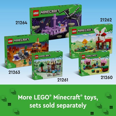 LEGO Minecraft The Pirate Ship Voyage Boat Toy Playset 21259