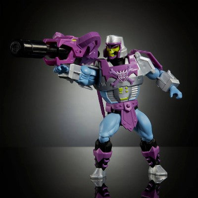 Masters of Universe Origins & Transformers Megatron Armor Skeletor Action Figure, MOTU 5.5" Toy