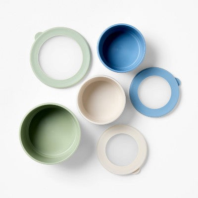 3pk Round Snack Container Set - Figmint
