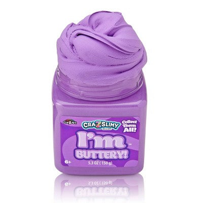 Cra-Z-Slimy I'm Buttery Purple Slime Jar 7.8oz