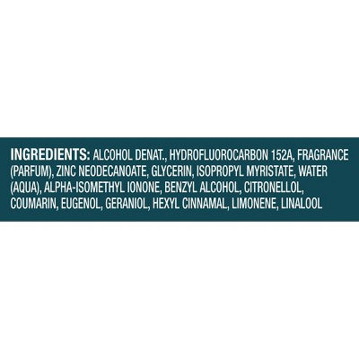Degree 72H Odor Protection Whole Body Deodorant Spray for Men Active Fresh - Aluminum Free 4oz