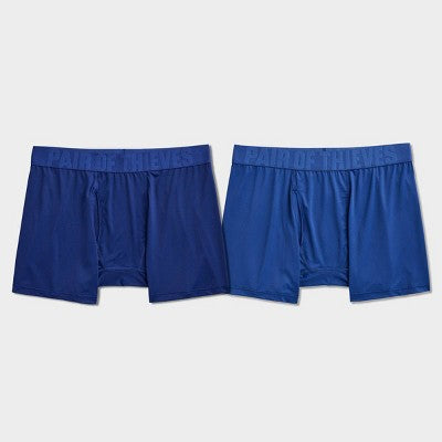 Pair of Thieves Men's Boxer Briefs 2pk - Dark Indigo L