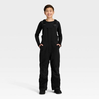 Kids' Snow Bib - All In Motion Black XL