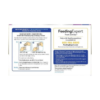Similac Alimentum Ready to Feed Infant Formula Bottles - 2 fl oz Each/8ct