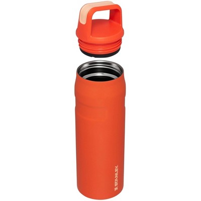 Stanley 24oz Stainless Steel IceFlow Aerolight Water Bottle Cap and Carry - Tiger Lily